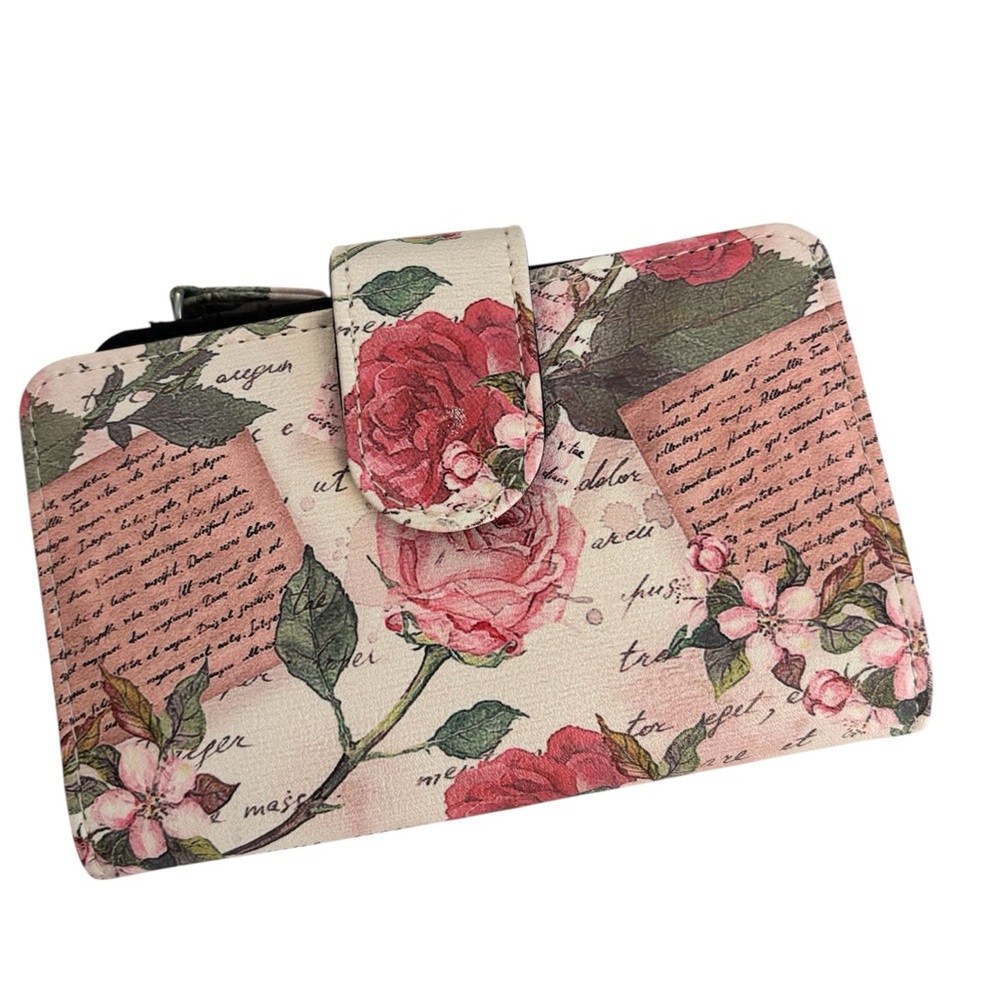 NWOT Mundi Women’s Floral Print Wallet